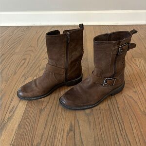 Vince Camuto Roadell Biker Boots, Size 7M